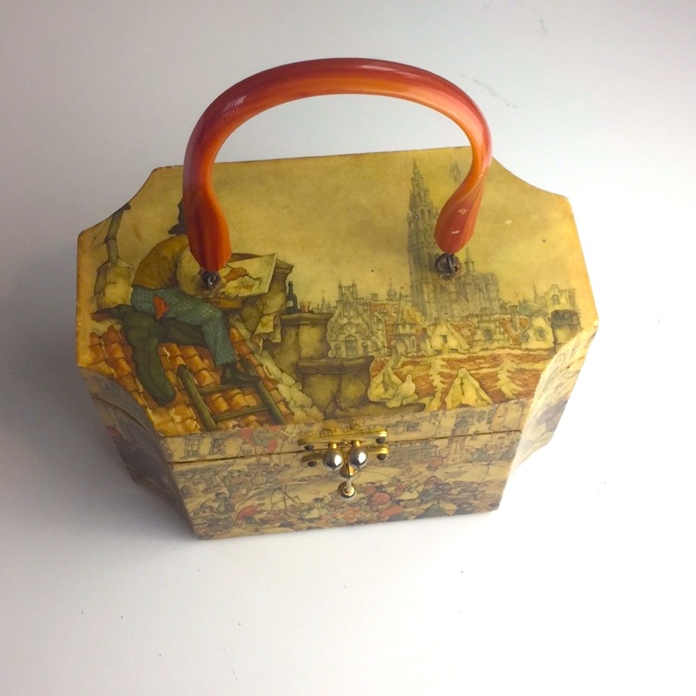 VINTAGE BILLIE ROSS OF THE PALM BEACHES PURSE